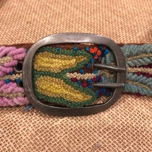 Belt 100% wool Designer Krause Size L